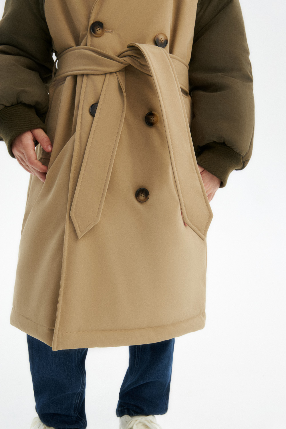 Пальто-тренч (SULWU-546-30309N-724) Silver spoon