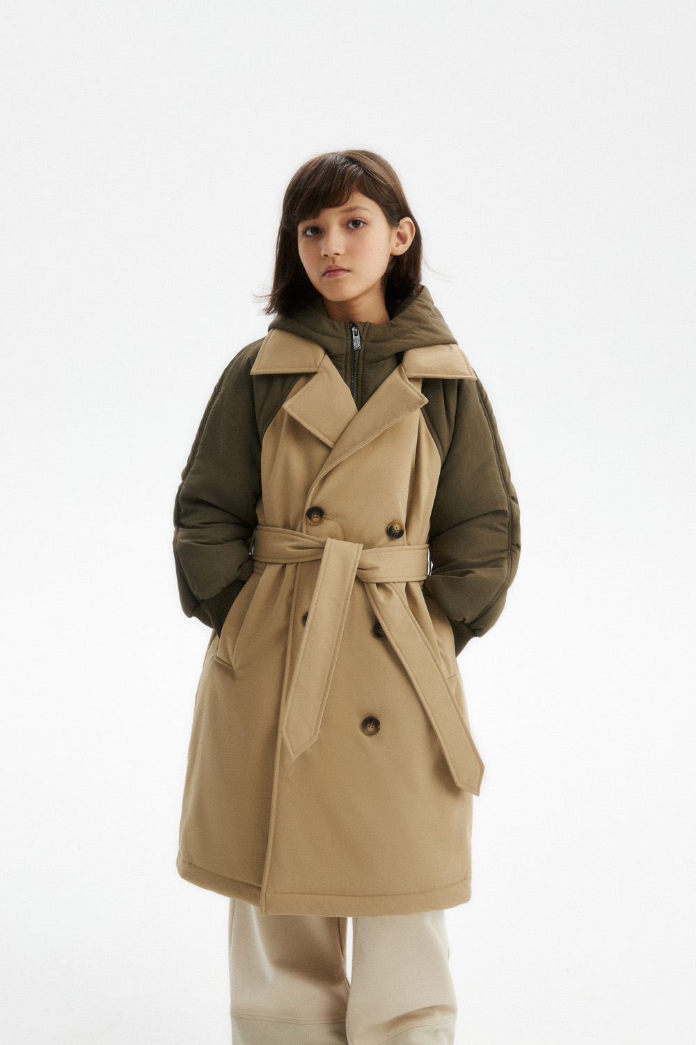 Пальто-тренч (SULWU-546-30309N-724) Silver spoon