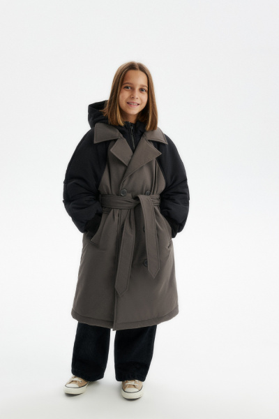 Пальто-тренч (SULWU-546-30309N-824) Silver spoon