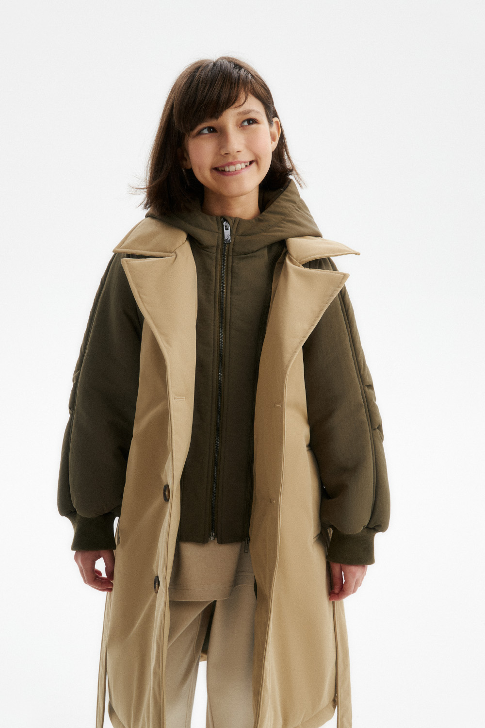 Пальто-тренч (SULWU-546-30309N-724) Silver spoon