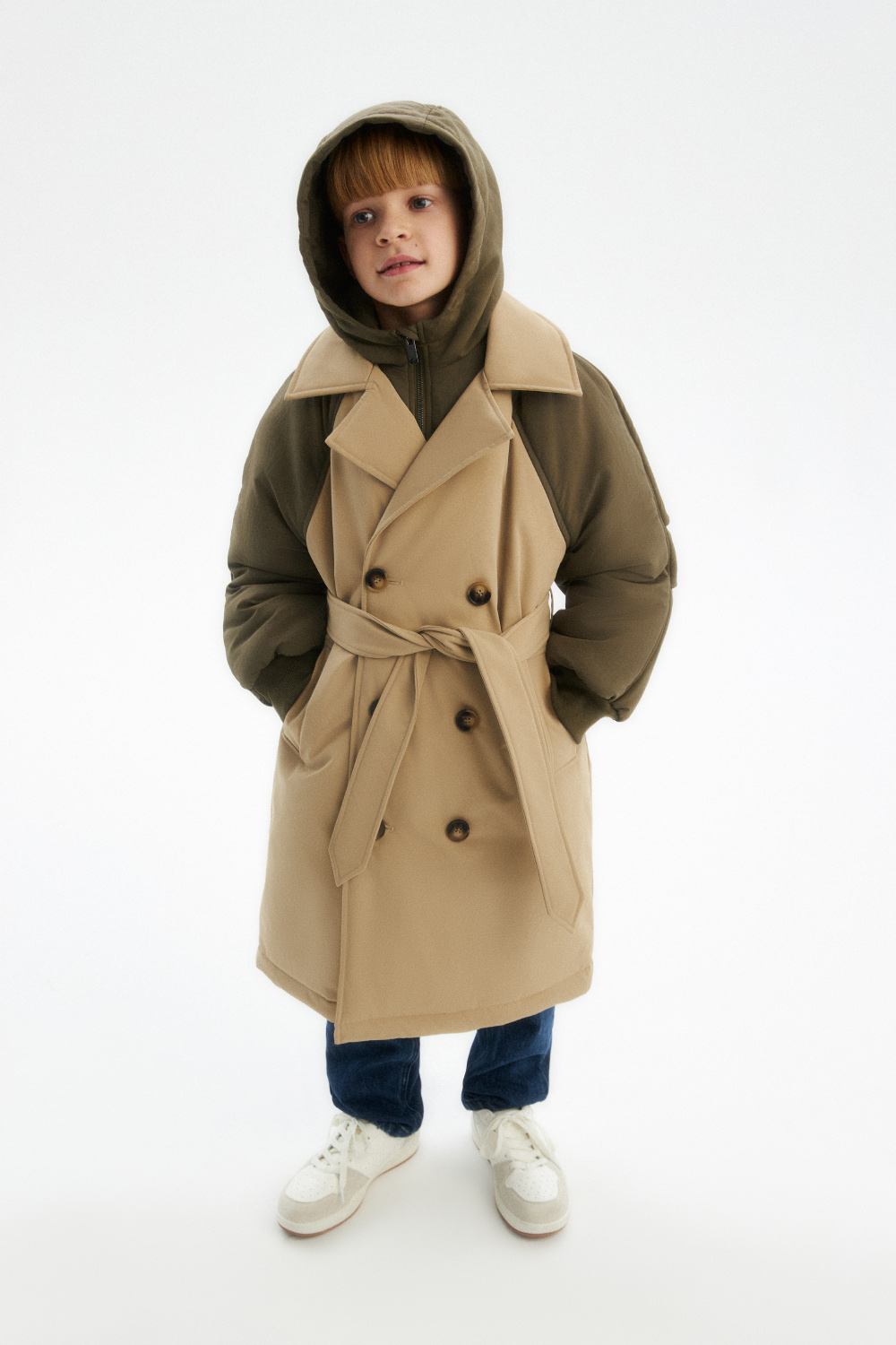 Пальто-тренч (SULWU-546-30309N-724) Silver spoon