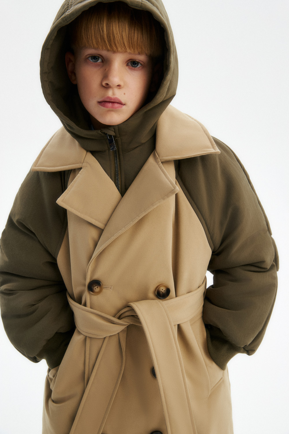 Пальто-тренч (SULWU-546-30309N-724) Silver spoon