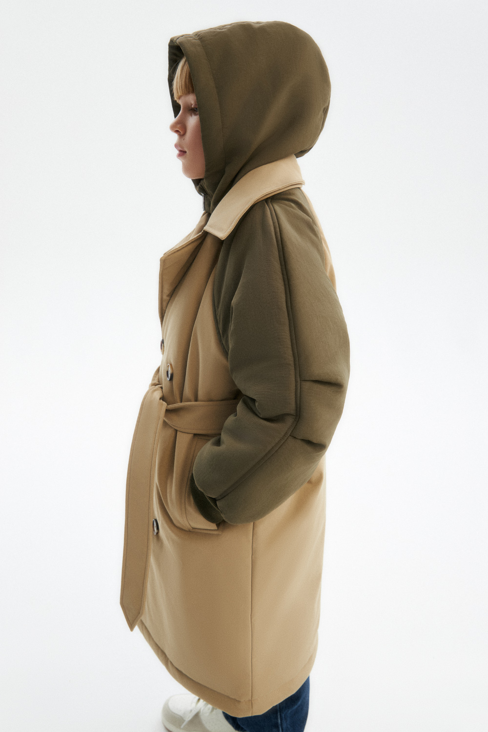 Пальто-тренч (SULWU-546-30309N-724) Silver spoon