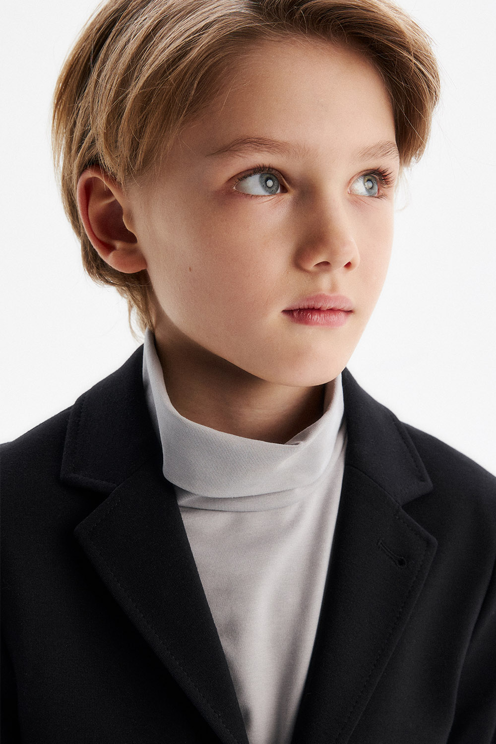 Пиджак comfort из трикотажа Milano jersey (SSFSB-548-13531-112) Silver spoon