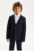 Пиджак slim из трикотажа Milano jersey (SSFSB-548-13533-323) Silver spoon