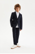 Пиджак slim из трикотажа Milano jersey (SSFSB-548-13533-323) Silver spoon