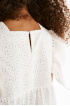Платье А-силуэта из шитья Ришелье (SNFSG-429-23604-214) Silver spoon