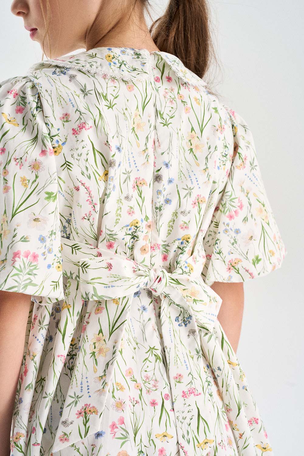 Платье из хлопка (SNFSG-629-23811-930) Silver spoon