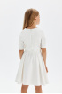 Платье из трикотажа с эластичным поясом (SSLSG-128-23616-201) Silver spoon