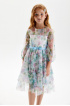 Платье с цветочным принтом (SNFSG-229-23606-986) Silver spoon