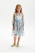 Платье с цветочным принтом (SNFSG-219-23600-986) Silver spoon