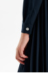 Платье с юбкой-гофре и съемным воротничком (SSFSG-329-23930-300) Silver spoon