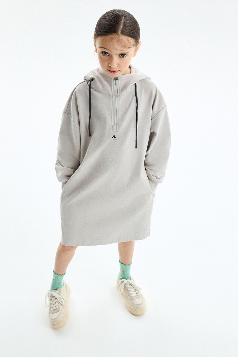 Платье спортивное с капюшоном (PUPWG-428-23906-712) Silver spoon
