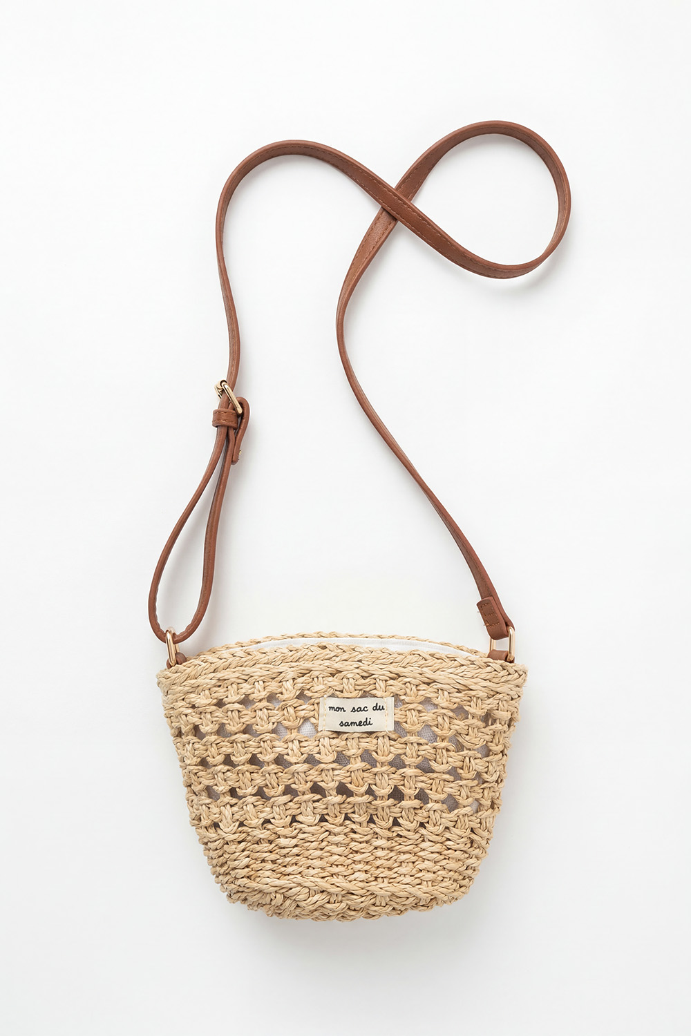 Плетеная мини-сумка (SUASG-605-29314-739) Silver spoon