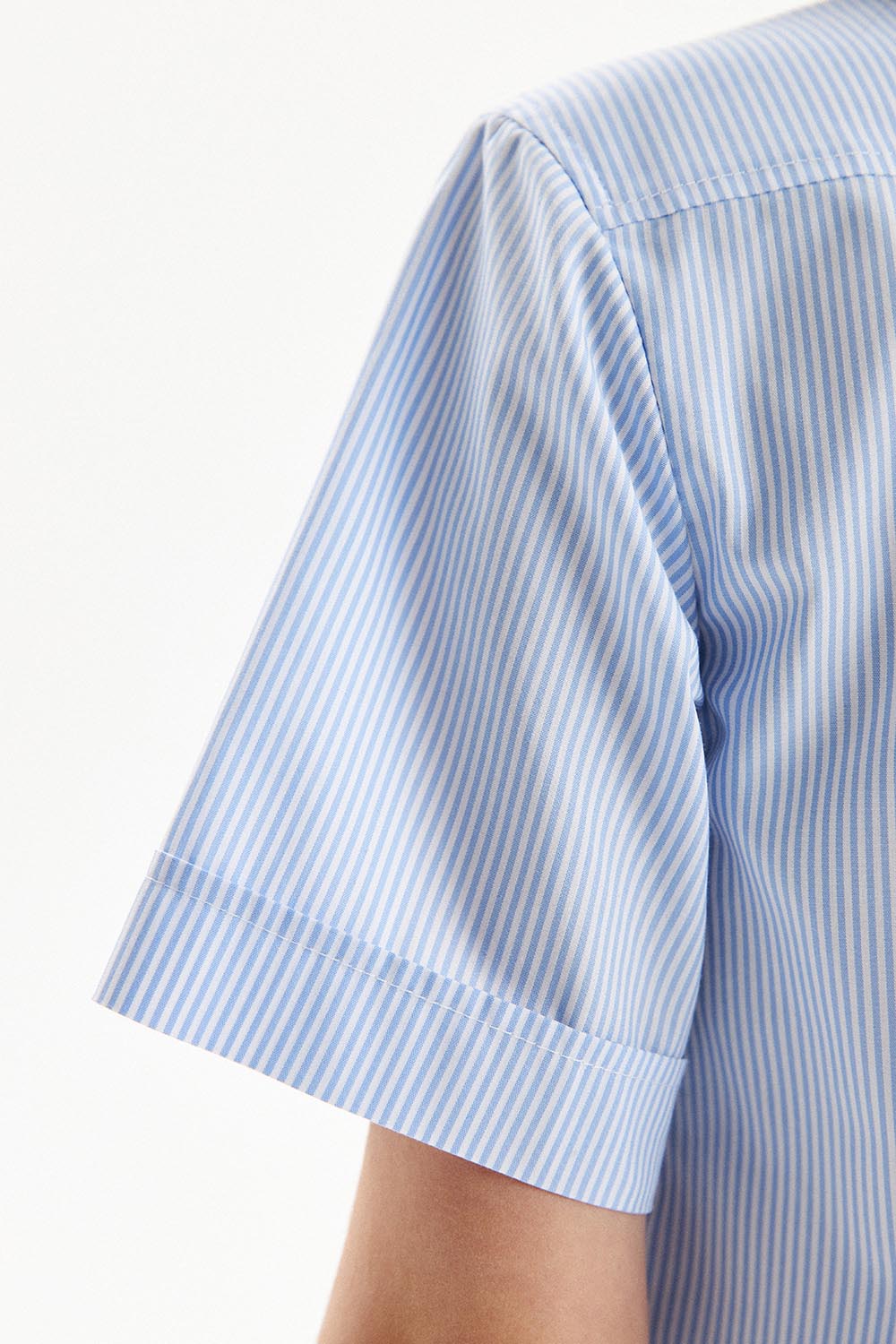 Полосатая блузка на кнопках (SSFSG-329-22704-314) Silver Spoon