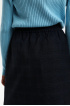 Прямая клетчатая юбка с эластичной талией (SSLWG-329-26839-392) Silver spoon
