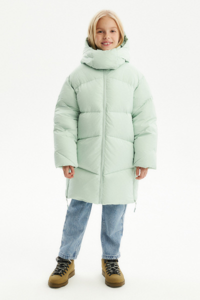 Пуховик с капюшоном (SUOWG-426-20316-629) Silver spoon