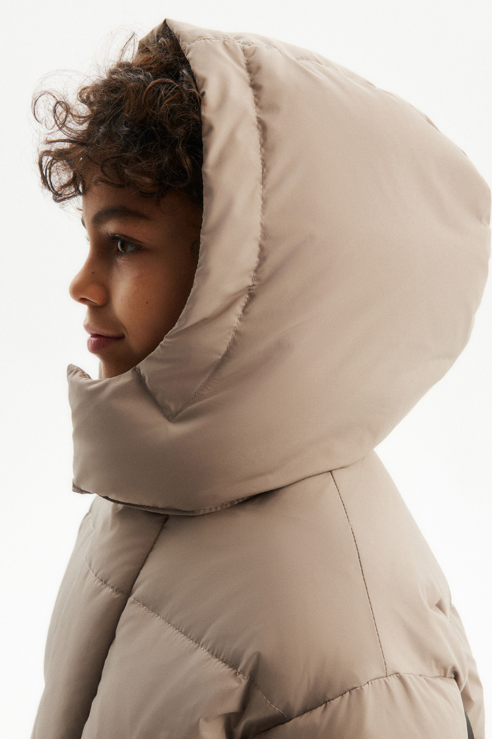 Пуховик с капюшоном (PUOWU-546-30130-701) Silver spoon