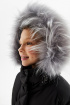 Пуховое пальто с натуральным мехом (PUFWG-326-20316-104) Silver Spoon