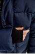 Пуховое пальто с натуральным мехом (PUFWB-126-10320-326) Silver Spoon