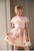 Пышная юбка с цветочным принтом (SNFSG-039-26513-928) Silver spoon