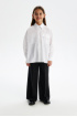 Рубашка из бамбука oversize (SSFSG-529-22625-236) Silver spoon