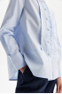 Рубашка из хлопка с воротничком-стойкой (SSFSG-229-23009-303) Silver Spoon