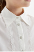 Рубашка с кружевом (SSFSG-329-23015-201) Silver Spoon