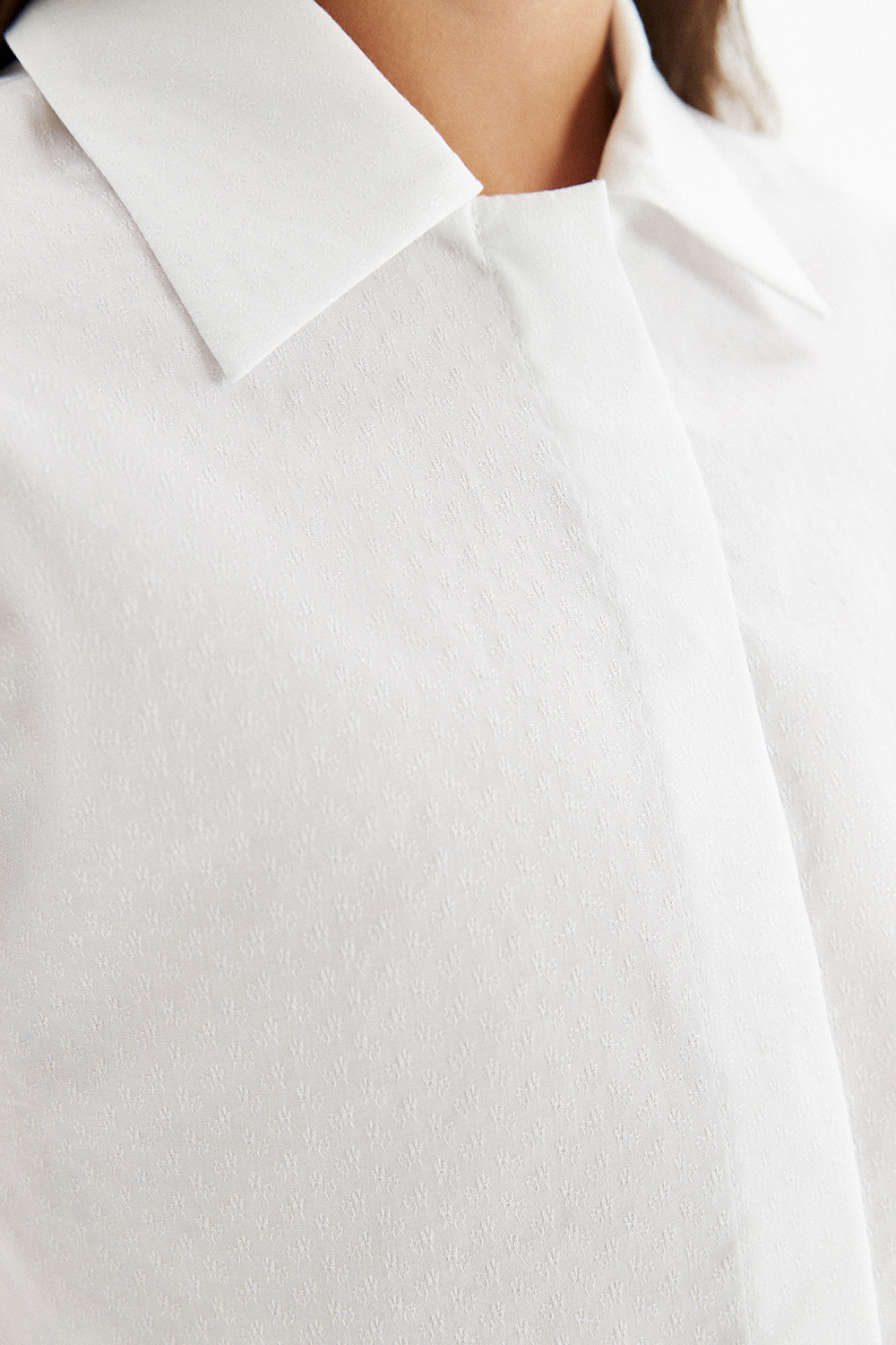 Рубашка с жаккардовым плетением из 100% хлопка (SSLSG-329-23002-231) Silver Spoon
