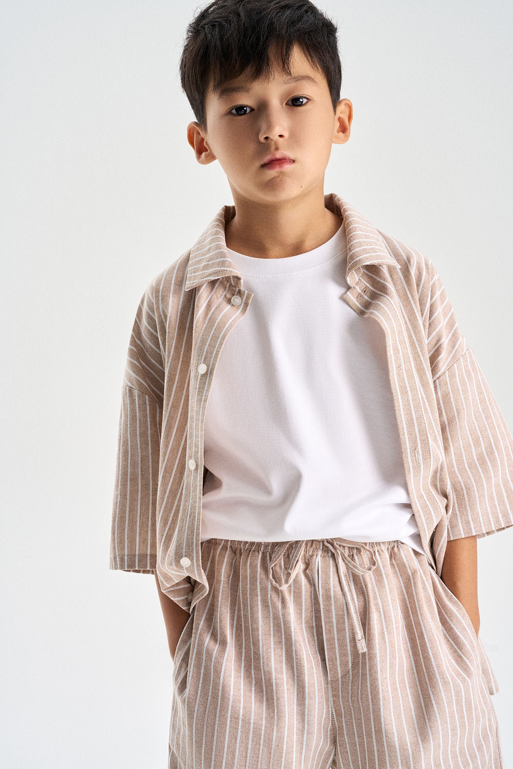 Рубашка свободного кроя (SSLSB-649-14200-734) Silver spoon