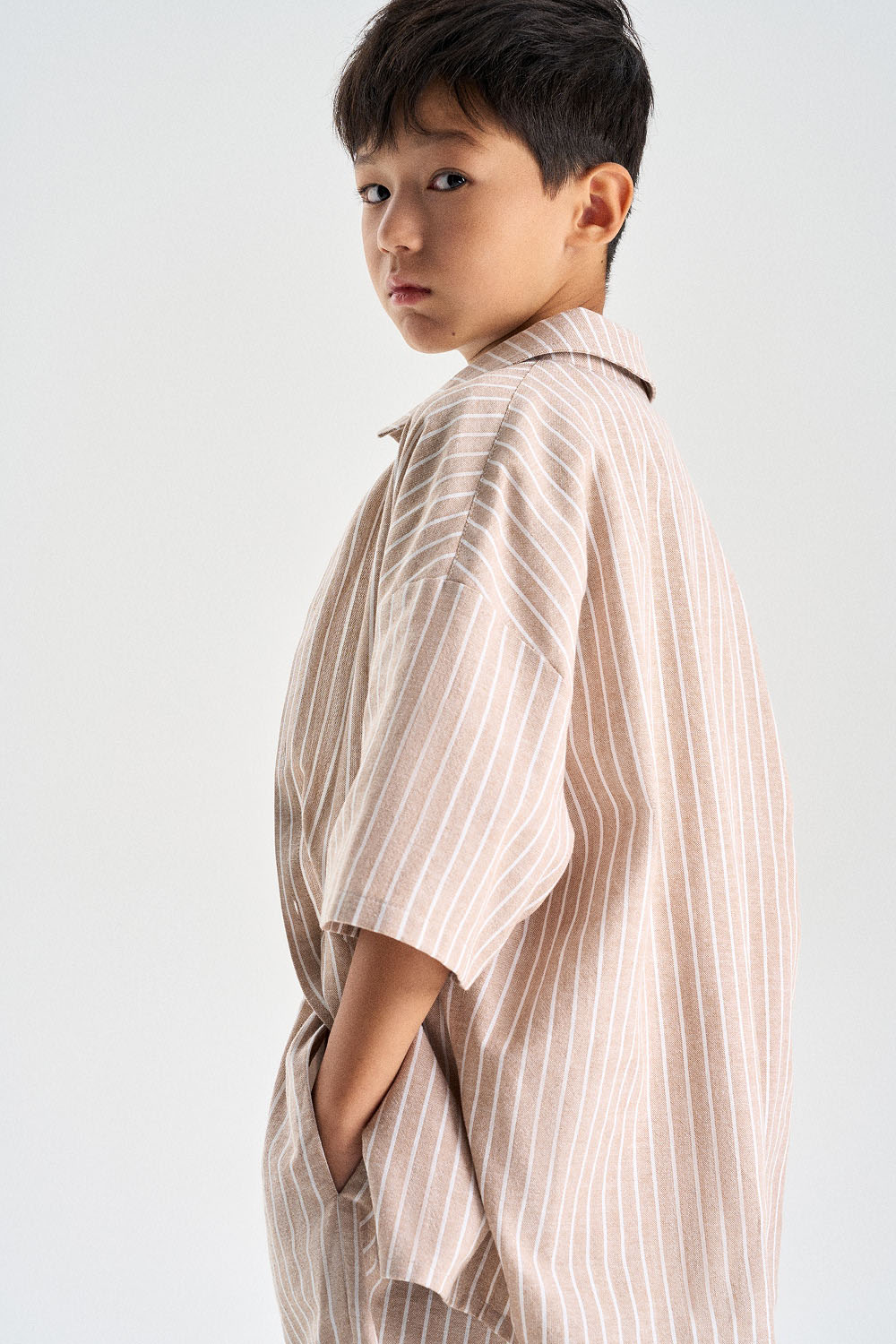 Рубашка свободного кроя (SSLSB-649-14200-734) Silver spoon