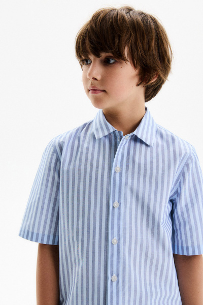 Рубашка в полоску из 100% хлопка (SNFSB-529-14224-314) Silver spoon