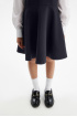 Сарафан из Milano jersey приталенный (SSFSG-528-23722-821) Silver spoon