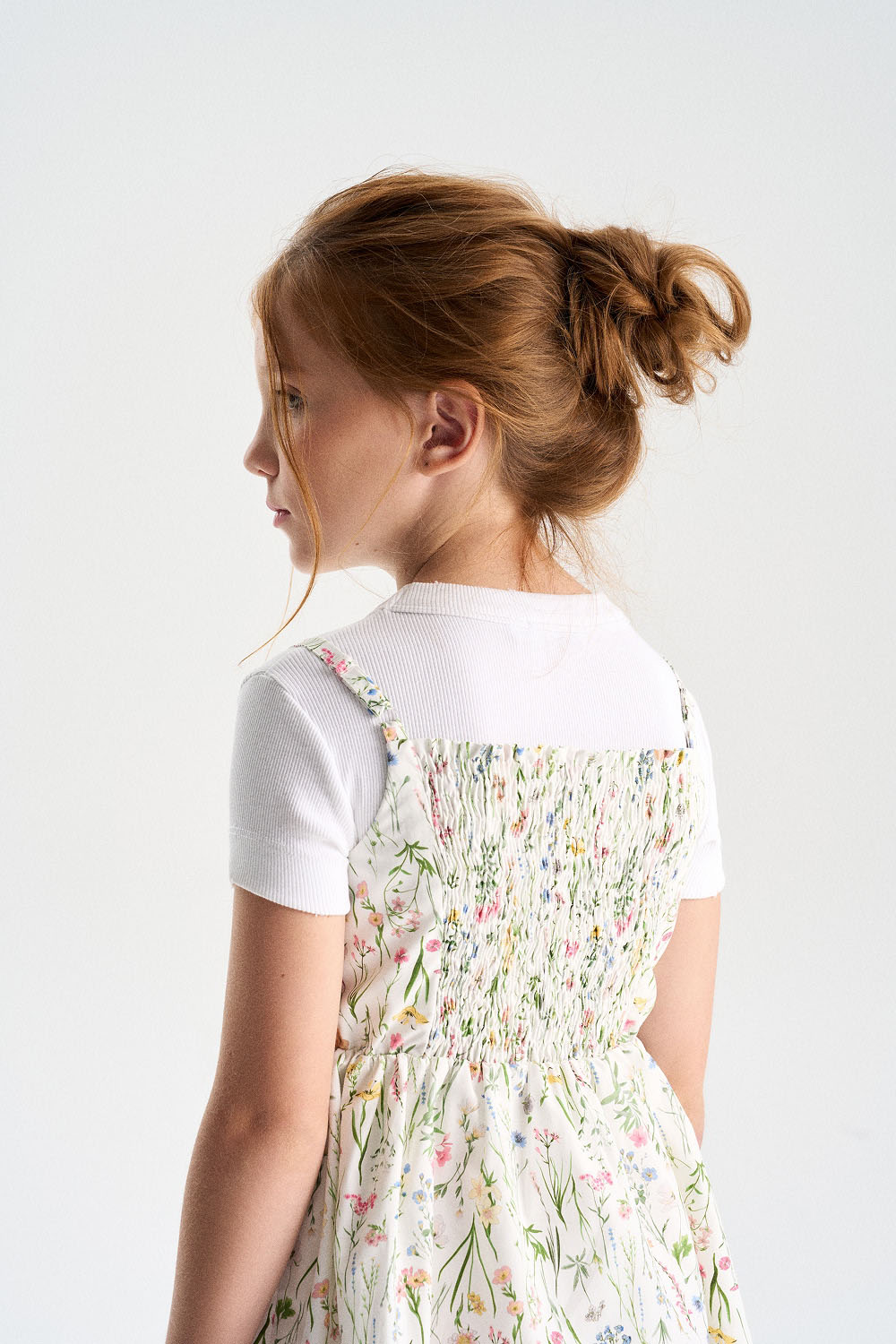 Сарафан в цветочек (SNFSG-629-23708-930) Silver spoon