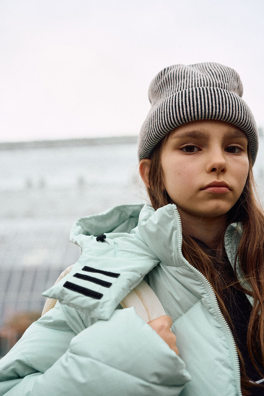 Шапка бини демисезонная (SUAWU-507-35151-152) Silver spoon