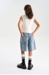 Шорты из денима (SSLSG-624-27401-001) Silver spoon
