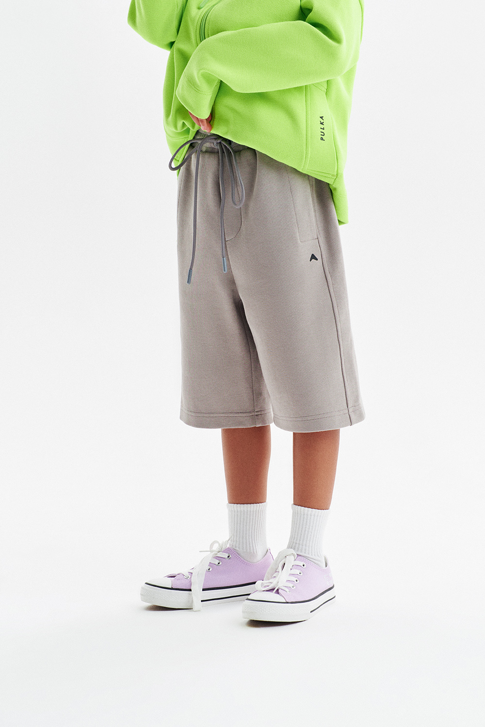 Шорты из трикотажа пике унисекс (PUASU-438-36925-801) Silver spoon