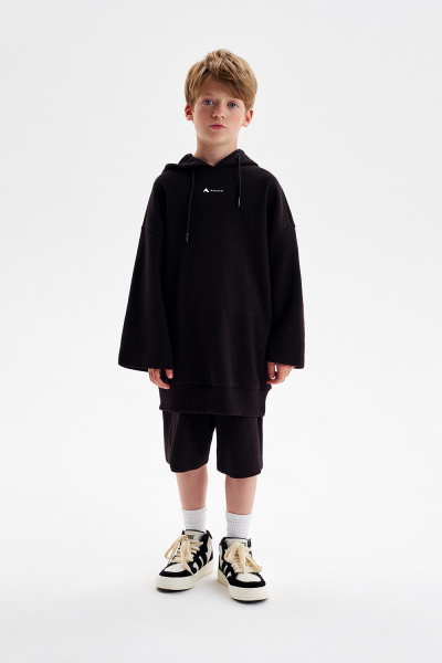 Шорты из трикотажа пике унисекс (PUASU-438-36925-114) Silver spoon