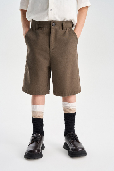 Шорты из твила (SSLSB-649-17424-705) Silver spoon