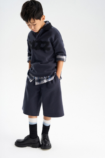 Шорты на резинке (PUPSB-648-17420-891) Silver spoon