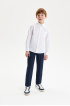 Сорочка Comfort из 100% хлопка с трикотажной спинкой на кнопках (SSFSB-428-14854-219) Silver spoon