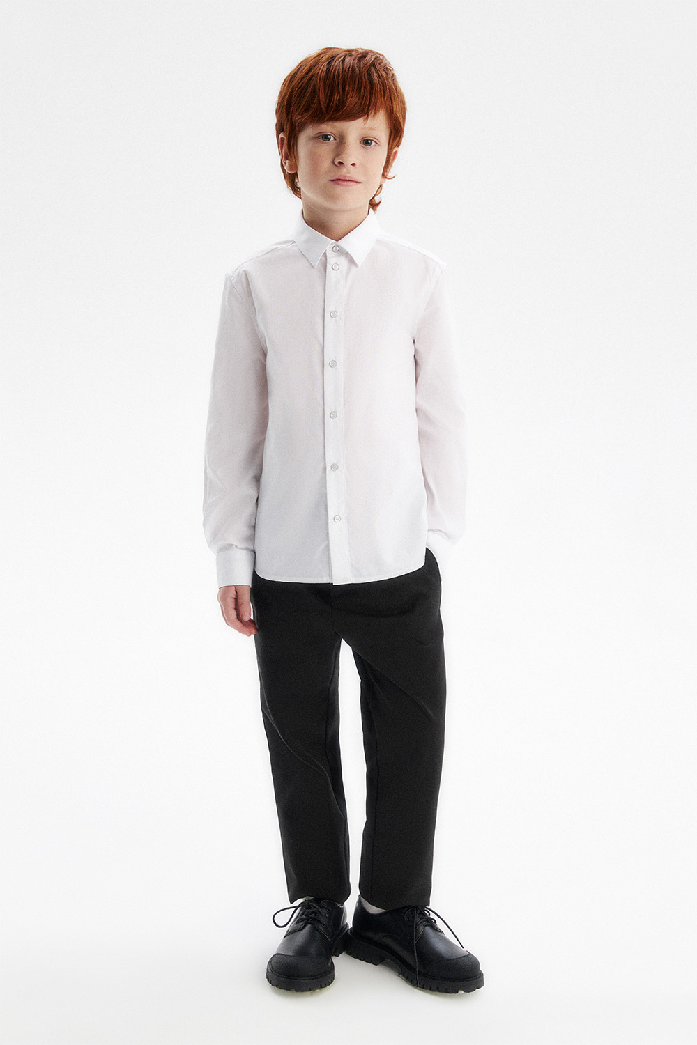 Сорочка Comfort с трикотажной спинкой (SSFSB-548-14855-219) Silver spoon