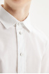 Сорочка хлопковая Slim с трикотажной спинкой на кнопках (SSFSB-428-14853-200) Silver spoon