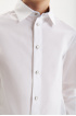 Сорочка хлопковая Slim с трикотажной спинкой на кнопках (SSFSB-428-14856-212) Silver spoon