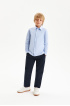 Сорочка slim из 100% хлопкового трикотажа (SSFSB-548-14414-332) Silver spoon