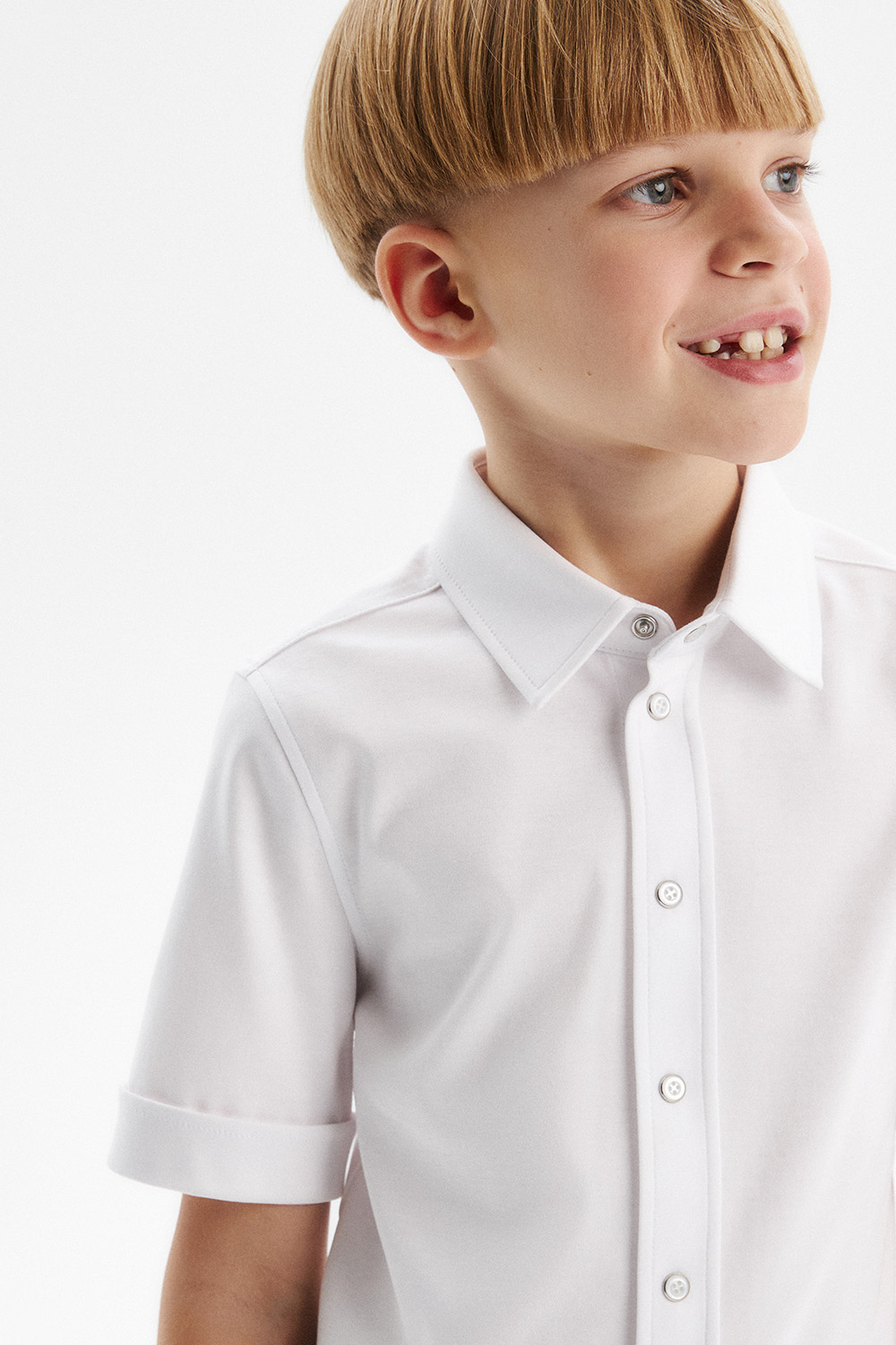 Сорочка slim из хлопка supima cotton (SSFSB-548-14535-200) Silver spoon