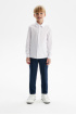 Сорочка slim из хлопка supima cotton (SSFSB-548-14434-200) Silver spoon