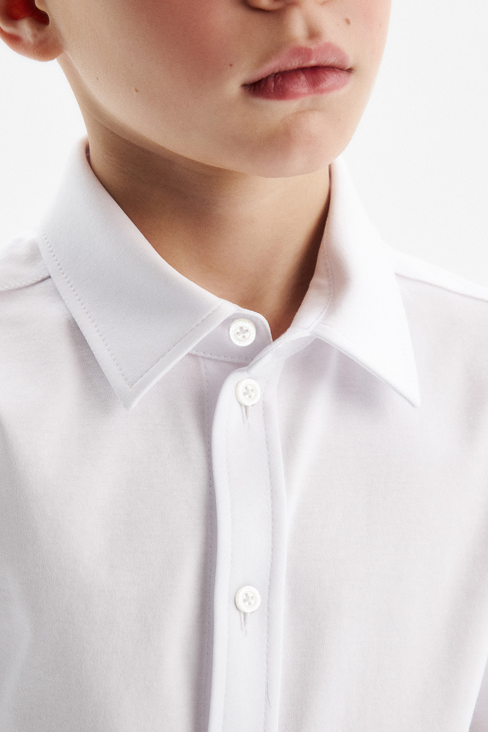 Сорочка slim из хлопка supima cotton (SSFSB-548-14434-200) Silver spoon