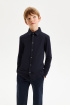 Сорочка Slim из хлопкового трикотажа (SSFSB-428-14414-399) Silver spoon