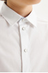 Сорочка Slim с трикотажной спинкой на кнопках (SSFSB-328-14856-212) Silver Spoon